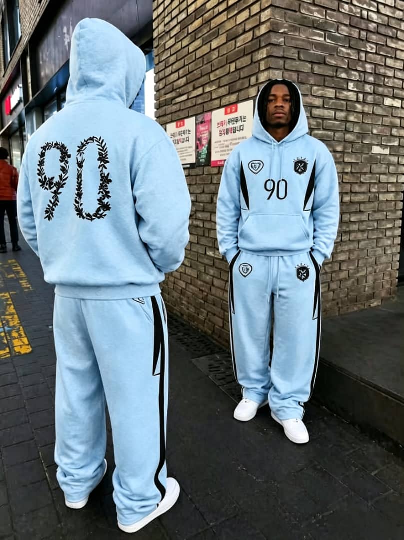 Hooded sweatshirt set